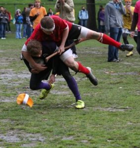 Quidditch tackling