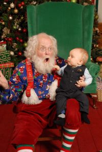 Umpteen years ago, a psychic told me that I was going to do something wonderful with kids," Santa Sid recalls. "[This job] might be draining...but I can put a smile on anyone's face."