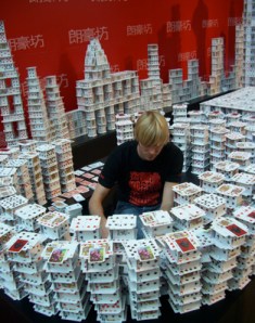 Berg built the Beijing Olympic Village at Langham Place Kowloon, Hong Kong's largest shopping center, in celebration of the Beijing Olympics.