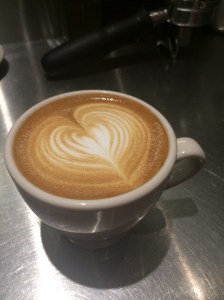 Latte heart